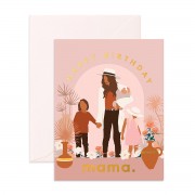 Greeting Card | Birthday Mama Kids